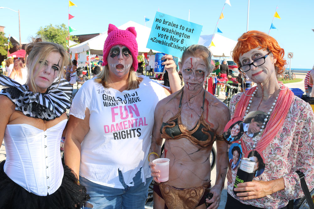 Zombie Bike Ride 2018 photo - Duval Street, Key West